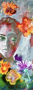 Chromatic Dialogue 30 x 90 cm