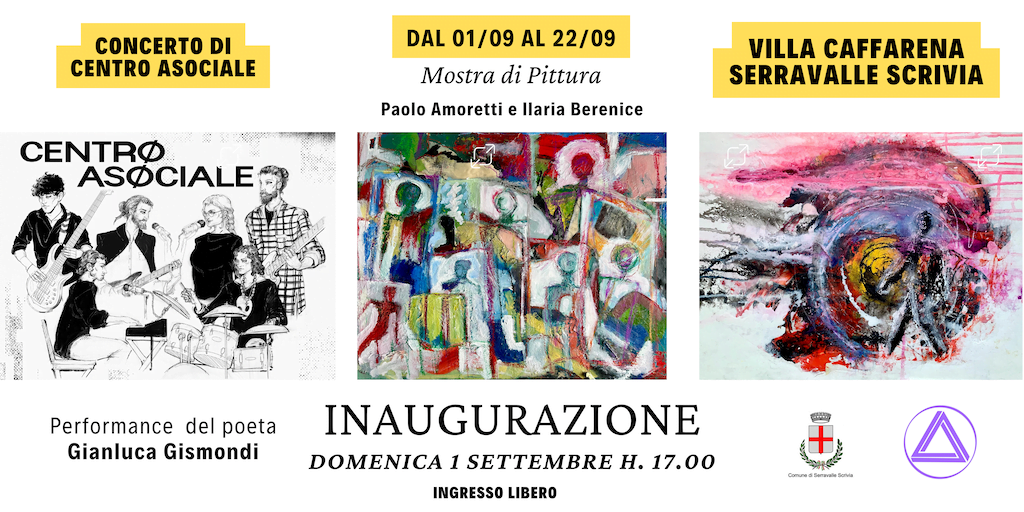 Exhibition at villa caffarena