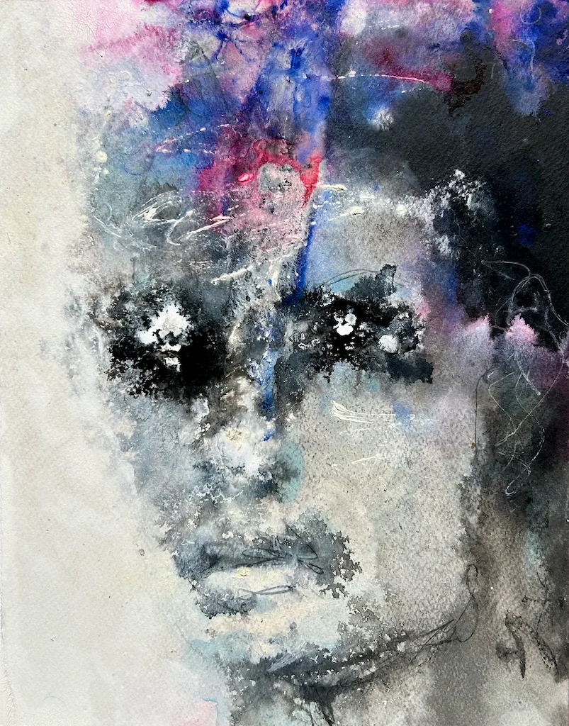 Ilaria Berenice – Artista Contemporanea | Volti Astratti e Ritratti Moderni 6 Fragmented emotions