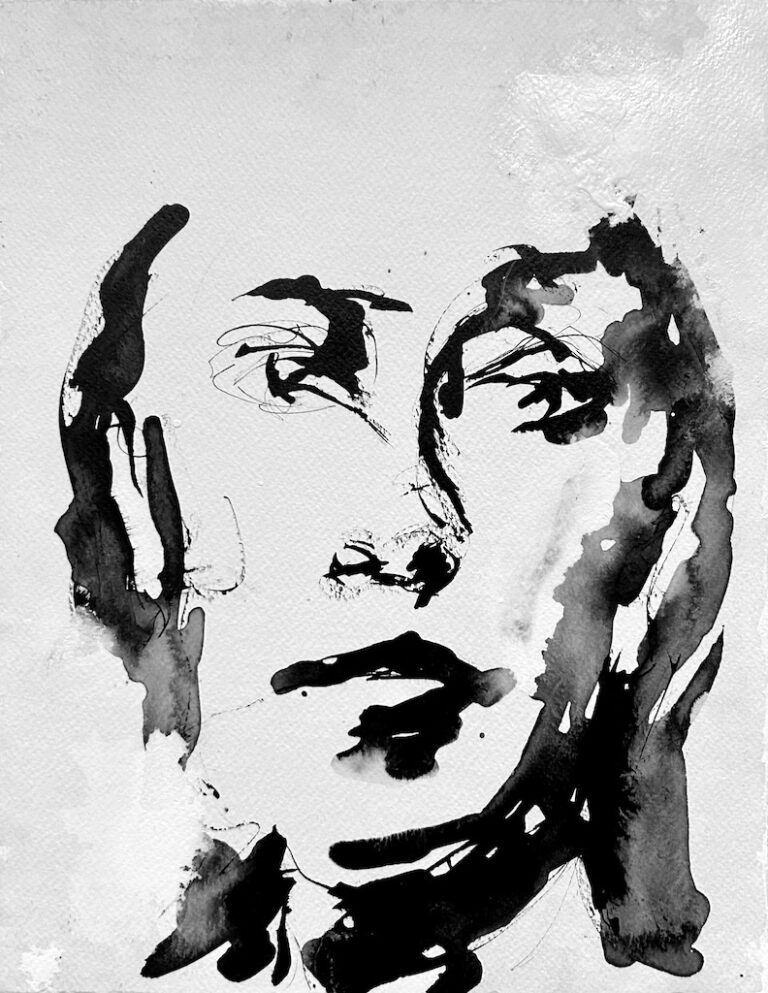 Selected by Explore – Abstract Faces That Speak to the Heart 2 Ink and Voids
