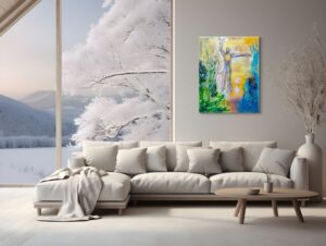 Io sono radianza 70x100cm