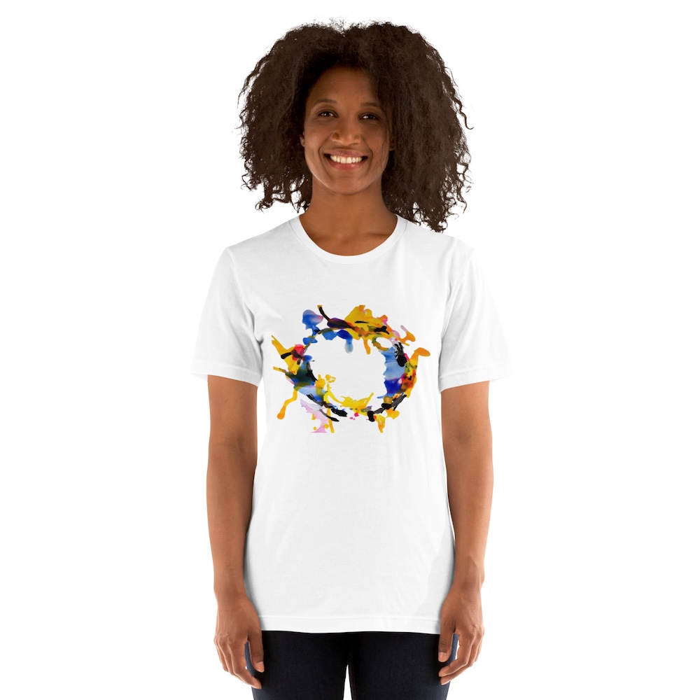 Opere Uniche e Stampe Numerate per Collezionisti – Ilaria Berenice 2 t-shirt artistiche Vital circle