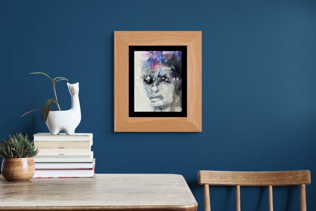 Selected by Explore – Abstract Faces That Speak to the Heart 6 Fragmented Emotions on the wall