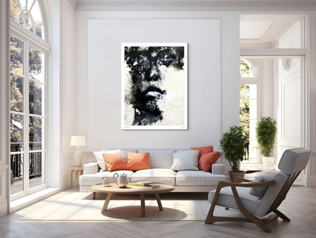 Ilaria Berenice – Contemporary Abstract Art and Portraits 2 Memories tree on the wall