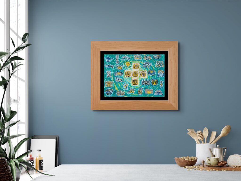 Ancestral Geometry in a kitchen