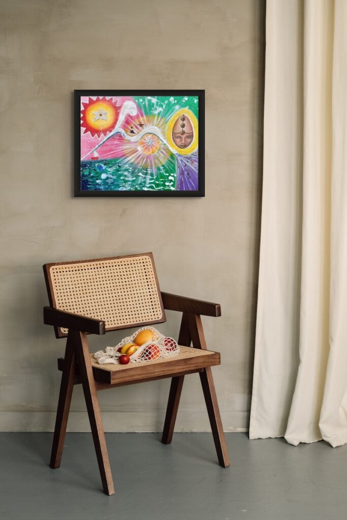 Cosmic Egg 2 Cosmic Egg in a boho ambient