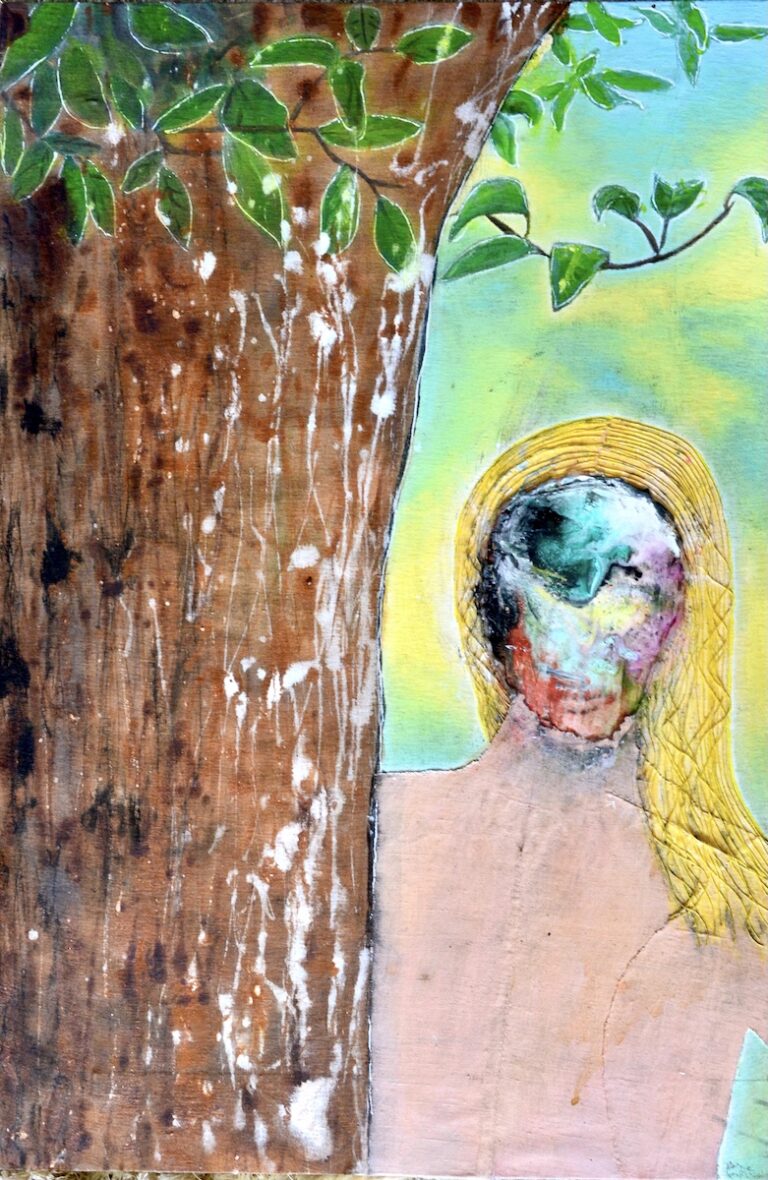 Silent Presence - Painting by Ilaria Berenice