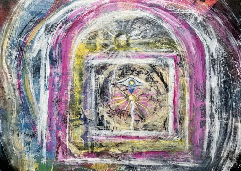 Temple - Painting by Ilaria Berenice