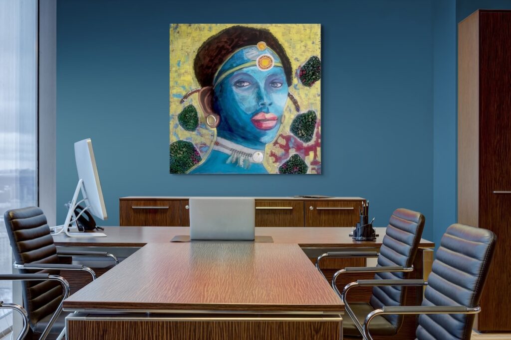 Transavatar in a workplace