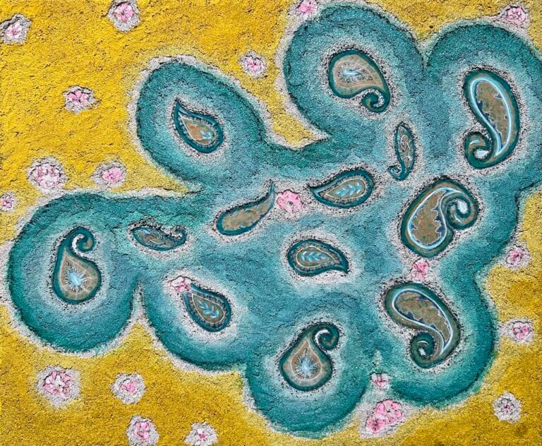 Archipelago of Potentials - painting by Ilaria Berenice