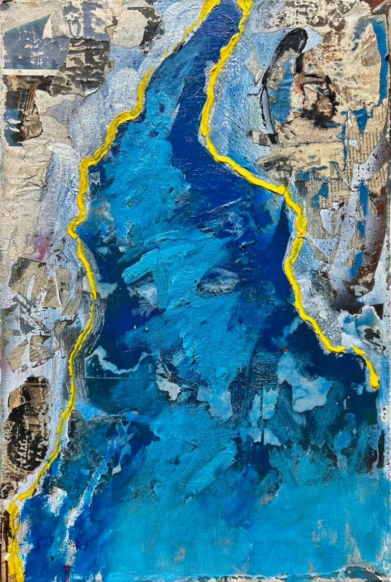 The Channel 40x60cm dipinto di Ilaria Berenice