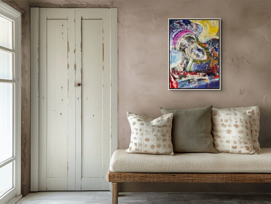 Threshold State sopra una panca d'ingresso naturale