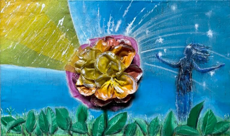 Where Light Takes Form - painting by Ilaria Berenice