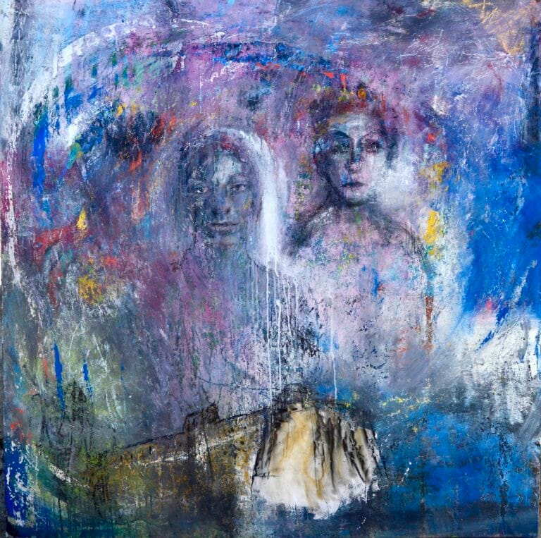 The Legend of Gavia - painting by Ilaria Berenice