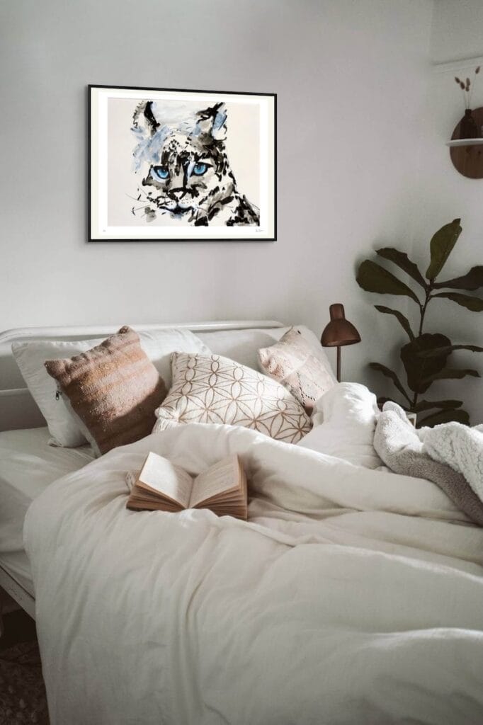 Eyes of Winter in a bedroom
